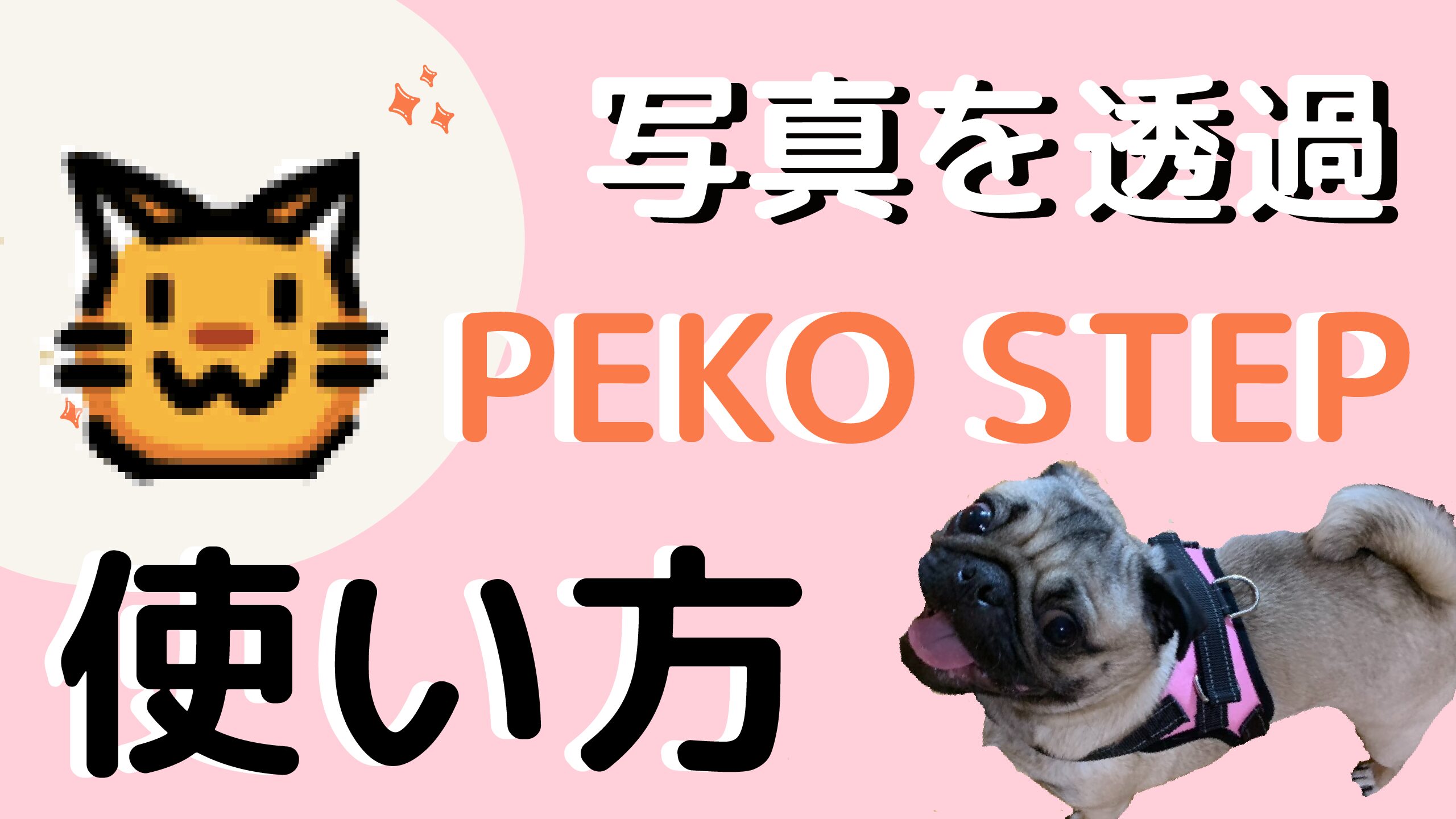 Pekostep ペコステップ の使い方 写真透過もカンタン イラストの透過だけじゃない 日々ぶろぐ